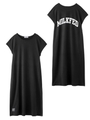 SIDE ZIP DRESS/ブラック