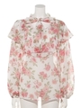 SK flower ribbon B/L/ホワイト