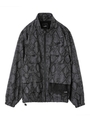 SNAKE PATTERN JACKET/ブラック