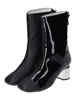 SQUARE BOOTIES/BLACK
