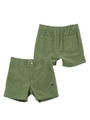 SUMMER CORDUROY SHORT PANTS/ライトグリーン