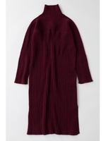 SWITCHING WIDE RIB ドレス/PUR