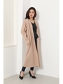 Tailored Collar Knit Jacket/L/BEG1