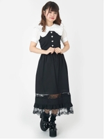 VintageLikeジャンスカ/ブラック