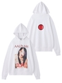 X-girl × AALIYAH SWEAT HOODIE/ホワイト