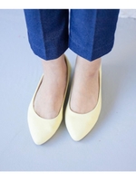 [インヒールType]ら・く・こパンプス【抗菌防臭】【フォーマル対応】/レモンイエロー(031)