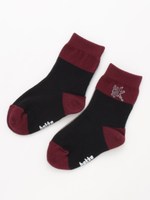 [ベビー・ボーイズ]配色ソックス/ボルドー