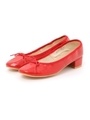 ballet heel shoes/レッド