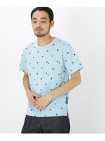 ohcool スター総柄 半袖 Tシャツ/ライトブルー(091)