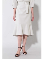 《B ability》ジョーゼットセットアップスカート/グレー(020)