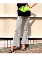 【ANAP】センタープレスベルボトムパンツ/グレー(006)