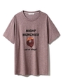 【GELATO PIQUE HOMME】NIGHT MUNCHIES Tシャツ/BRW