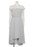 【Je super】フレンチスリーブレースUPドレス/ミント