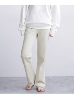 【MIHO NOJIRI × nano・universe】HANES/別注イージーリブパンツ/ベージュ