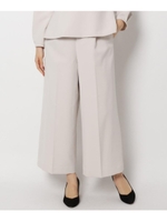 【My style is...掲載】【セレモニー・入卒】【34(SS)、42(LL)WEB限定サイズ】キャリーマンタックワイドパンツ/ライトベージュ(051)