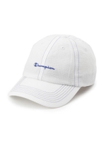 【WEB限定】champion チャンピオン シアサッカー　ローキャップ/アイボリー(004)