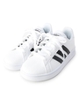 【adidas】GRANDCOURT K スニーカー/オフホワイト(003)