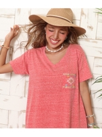 【anap mimpi】 オルテガ刺繍ポケットマキシワンピース/レッド(025)