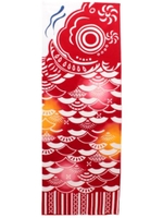 【カヤ】大鯉手ぬぐい/レッド