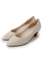 【セレモニー】ポインテッドパンプス（5ｃｍヒール）/ベージュ(052)