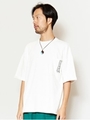 【チャイハネ】刺繍入りMEN'SポケットTシャツ/ホワイト
