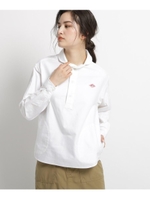 【洗える】DANTON プルオーバーシャツ/ホワイト(001)