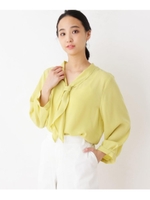 【大きいサイズあり・17号・19号】気分は何色？８タイプから選べるカラーブラウス/マスタード(033)