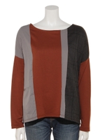 ２ＷＡＹチェック切替プルイオーバー/その他 ブラウン