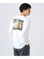 アートコレクション　ビッグTシャツ（長袖）/ホワイト(001)
