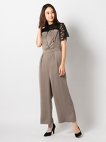 オールインワンドレス/ブラウン