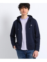 クラシックワンポイント　ジップアップパーカー/ネイビー(093)