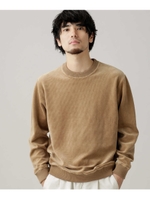 コーデュロイジャージークルーネック/ベージュ(040)
