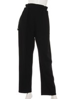 サイドドロストイージーパンツ/黒