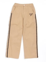サイドラインゆるパンツ/ベージュ