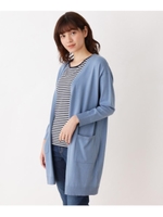 サラもち　トッパーカーディガン/ライトブルー(091)