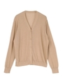 シアーカーディガン/ベージュ