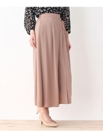 ジョーゼットプリーツパンツ/ベージュ(552)