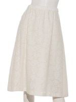 スカート/クリーム