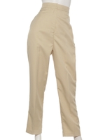 スリムテーパードパンツ/ベージュ