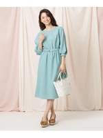 タンブラブッチャーワンピース/ライトブルー(091)