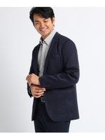 ダブルフェイスカノコ ジャケット/ネイビー(093)