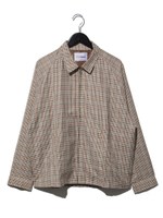 チェックコーチJKT/ベージュ