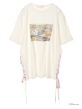 ディズニーおしゃれキャット/ビッグリボンTシャツ/Off White