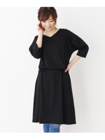 ドッキングワンピース/ブラック(019)