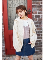 ニットビスチェ＆リブトップスSET/ラベンダー