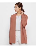 ハイツイストストレッチカーディガン/ライトオレンジ(066)