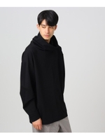 ハイネックBIGプルオーバー/ブラック(019)