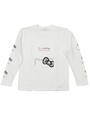 ハローキティロングスリーブTシャツ/WH