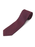 ピンカスリドットタイ/ボルドー(064)