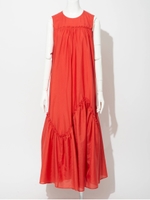 ブライトローンワンピース/レッド